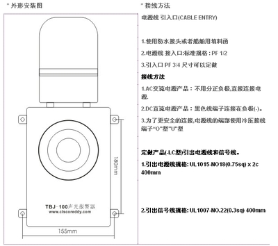 工業聲光報警器產品系列詳解與應用方案